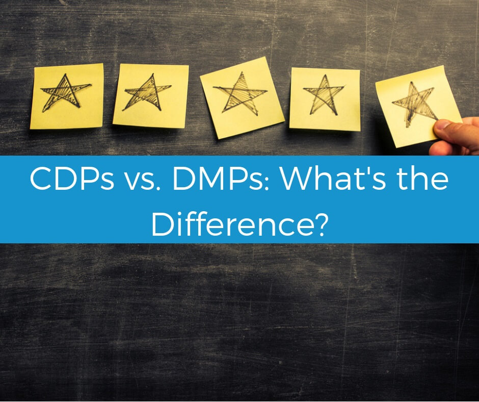 CDPs vs. DMPs: What’s the difference?