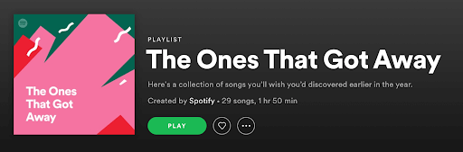 Behavioral segmentation playlist