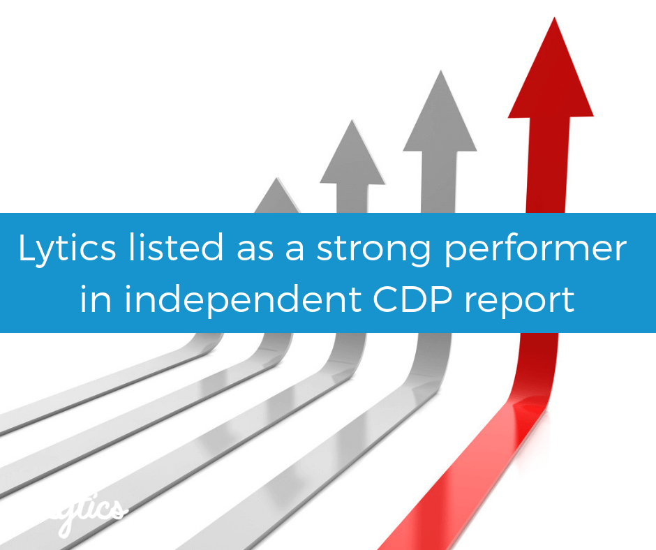 Lytics listed as a strong performer in independent CDP report