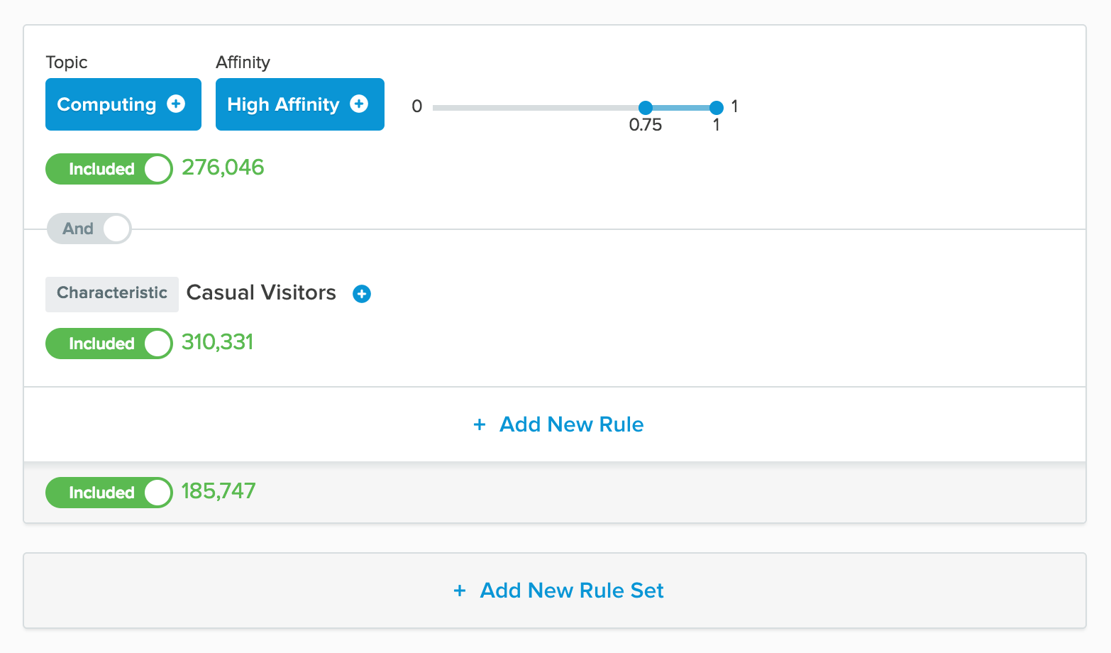 lytics CDP visitor filter